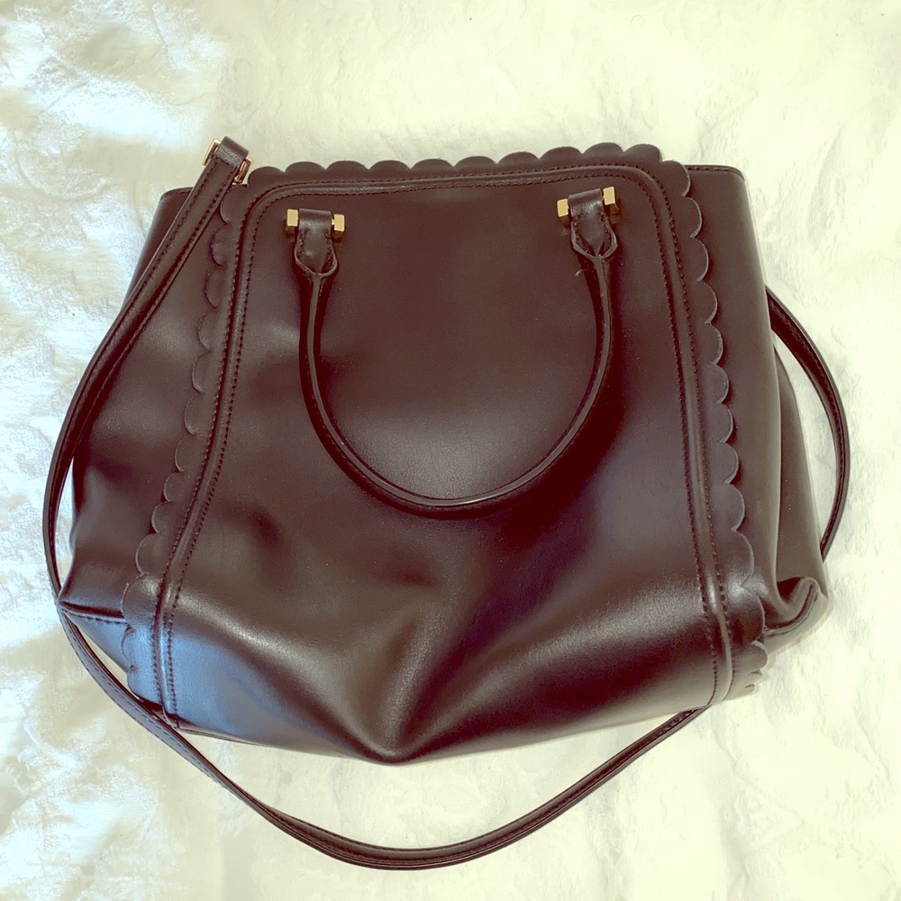 Kate Spade Black Leather Medium Hand bag